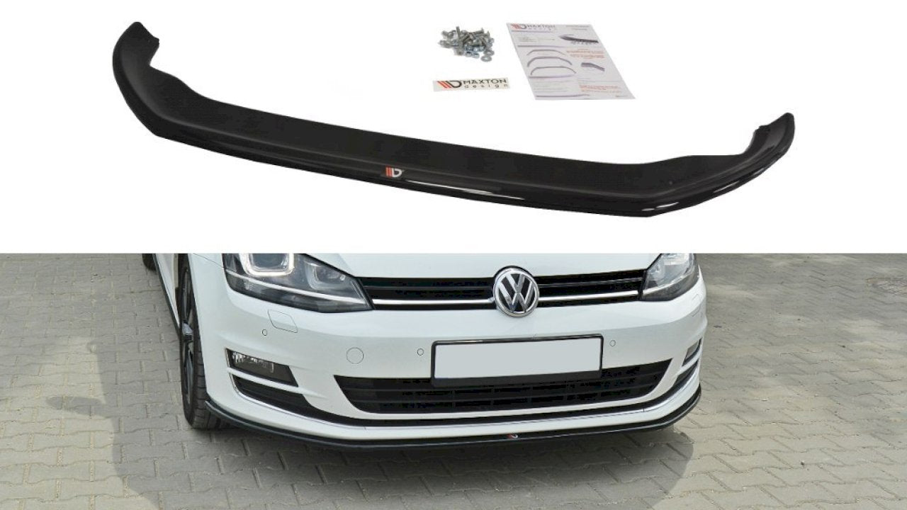 Maxton Design Front Splitter for Volkswagen Golf MK7 (2012-2016)