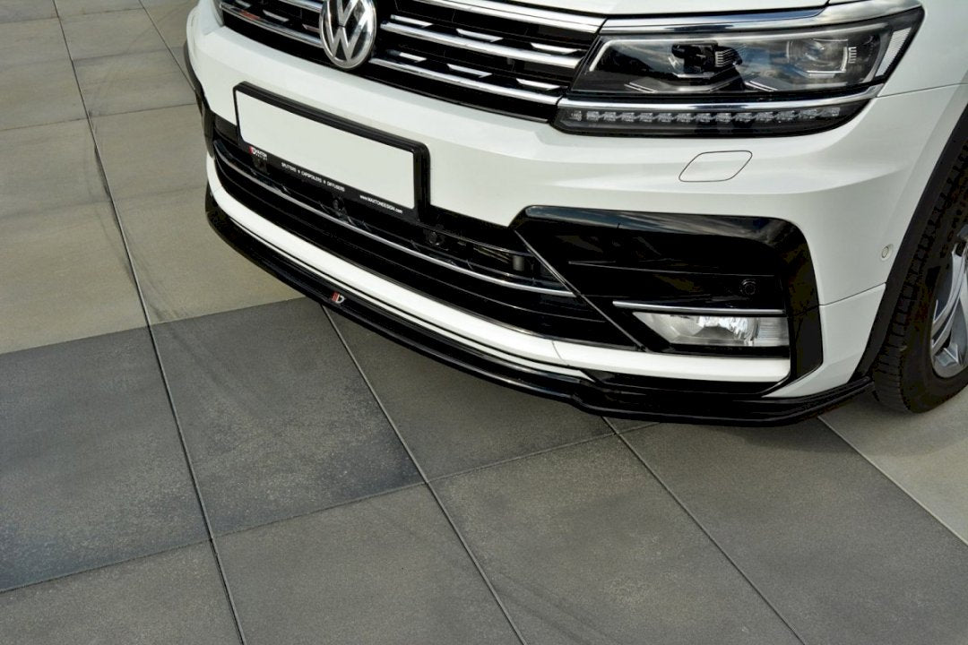 Maxton Design FRONT SPLITTER V.1 VW TIGUAN MK 2 R-LINE (2015-2019)