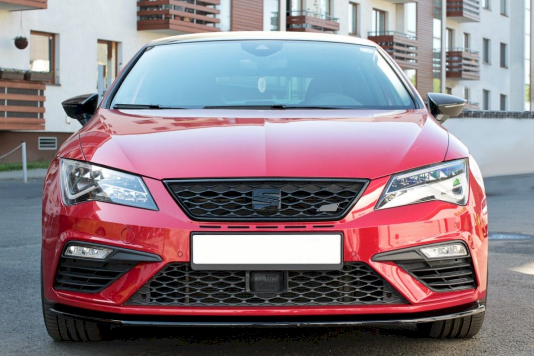 Maxton Design Front Splitter V.1 for Seat Leon MK3.5 Cupra/FR (2017-2019)