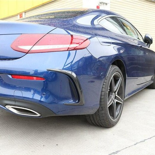Carbon Fibre Bodywork Canards for Mercedes Benz W205 C Class Coupe (2015-2020)