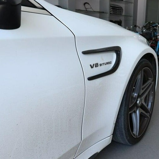 Carbon Fibre Bodywork Canards for Mercedes Benz W205 C Class Coupe (2015-2020)