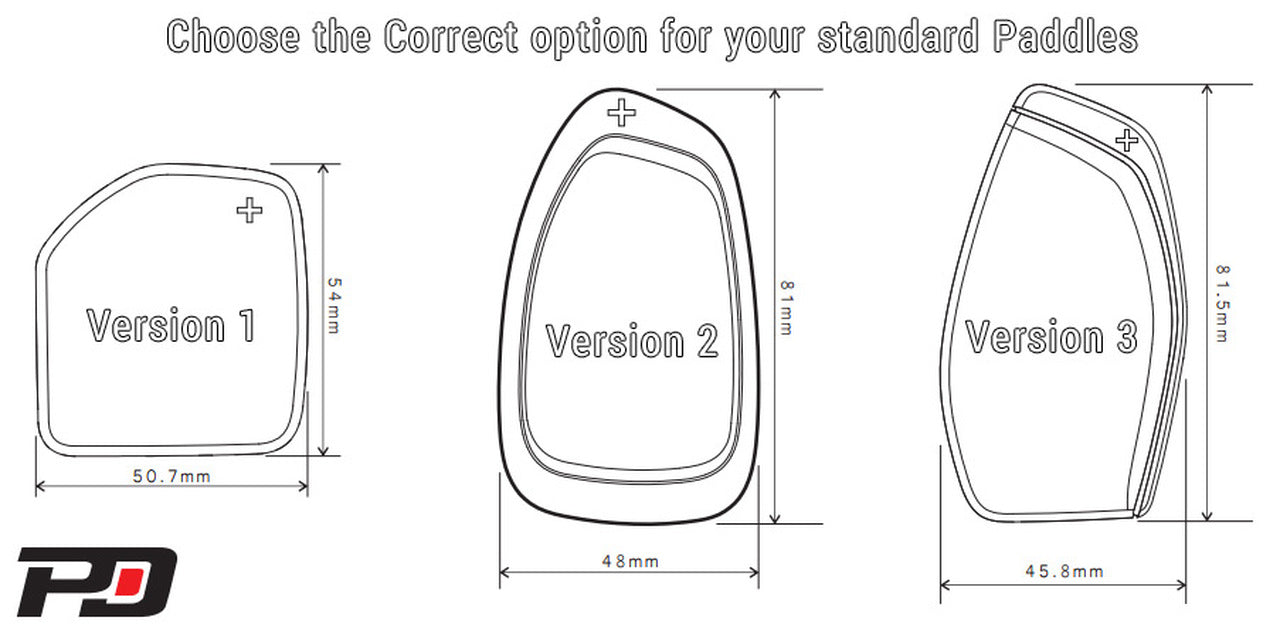 PD Billet Paddle Shift Extensions - Audi S-Tronic