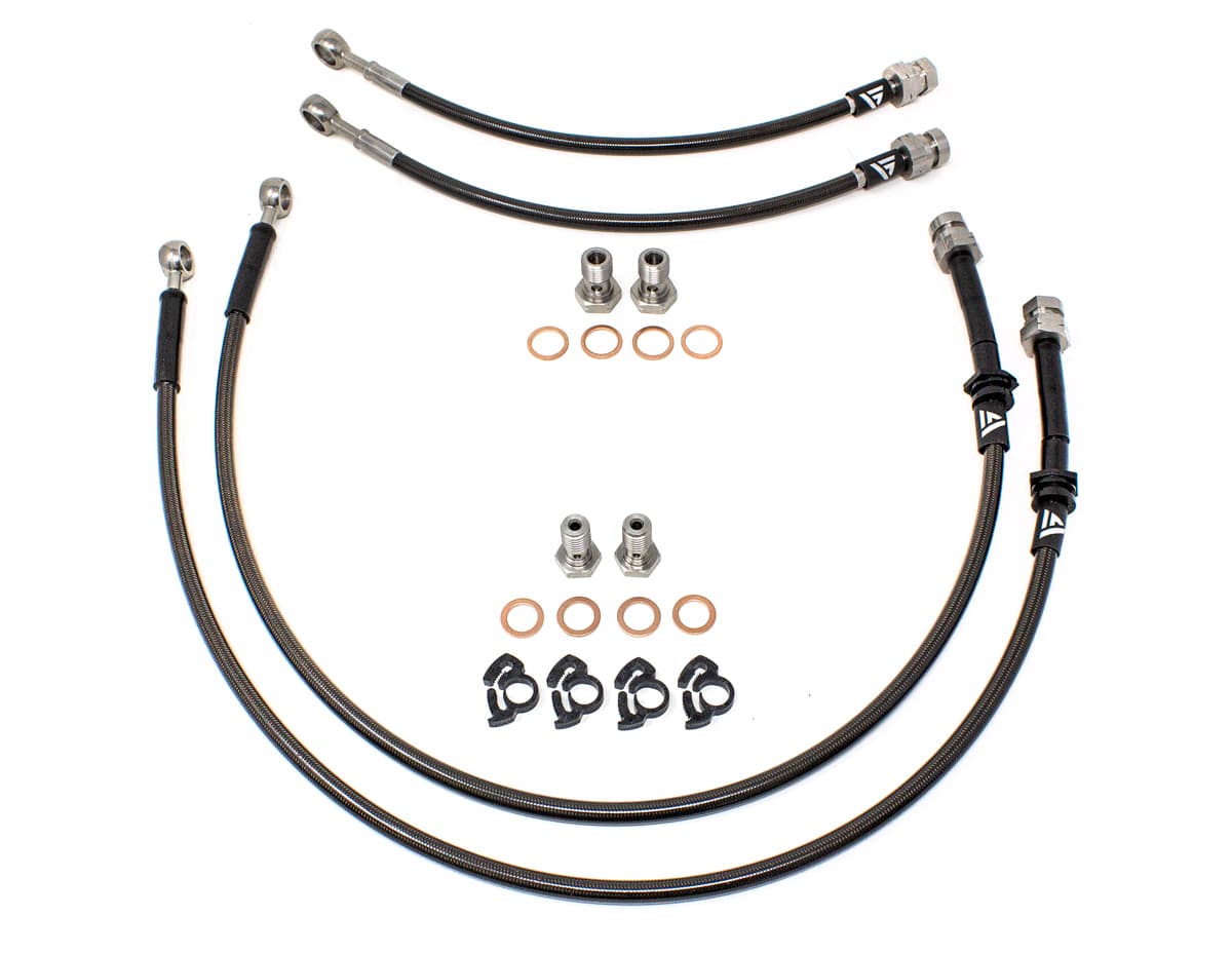 VAGSport Braided Brake Lines SEAT Mk3/3.5 Leon Cupra 2013-2020 (All Handbrakes)