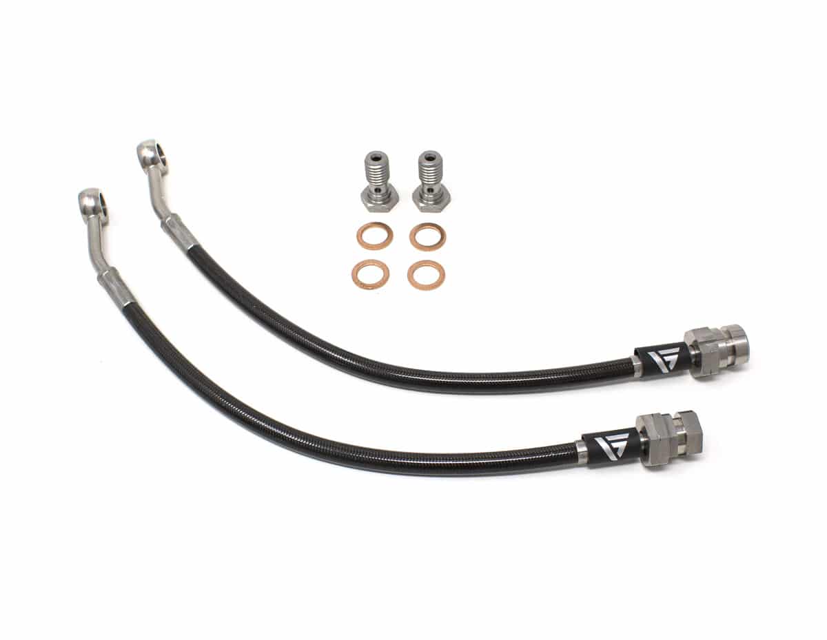 VAGSport Braided Brake Lines CUPRA Leon Mk4 VZ1/VZ2/VZ3 (2020+)