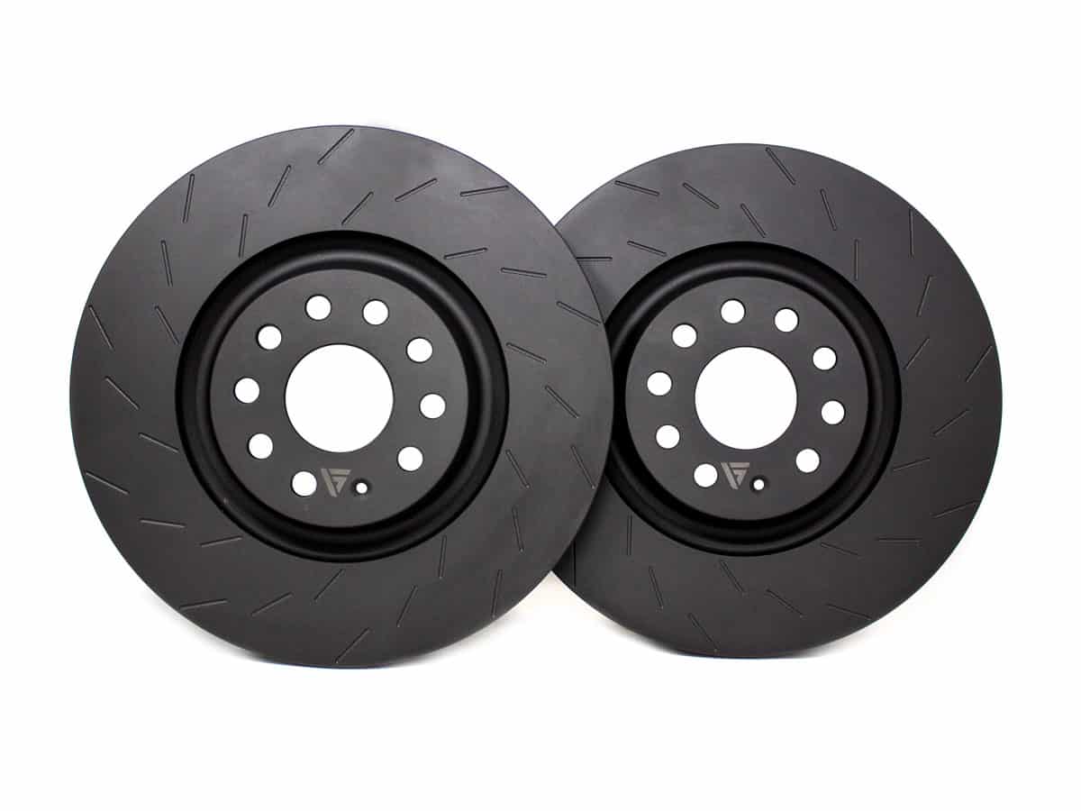 VAGSport Full Front & Rear Brake Package – MQB 340mm/310mm (Tri-Slot Design)