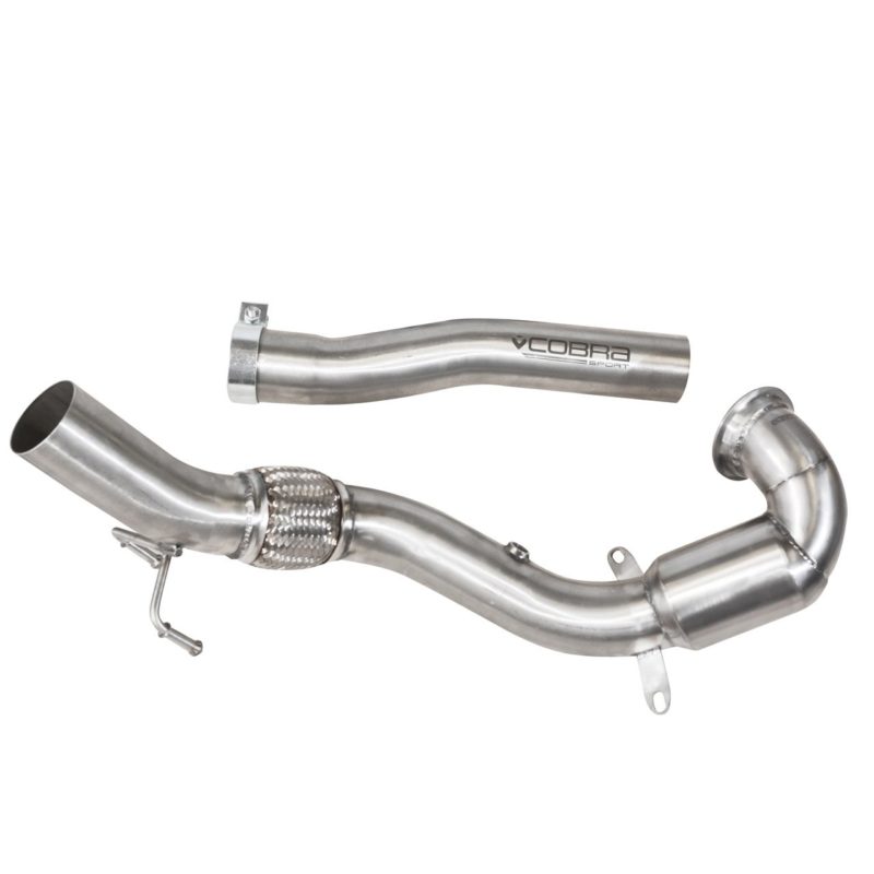 Cobra Sport VW Polo GTI (6C) 1.8 TSI (15-17) Sports Cat/De-Cat Front Downpipe Performance Exhaust