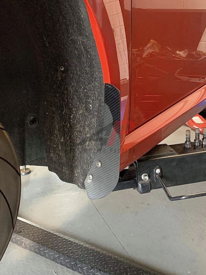 AP Design Front Carbon Arch Guards - TT MK3