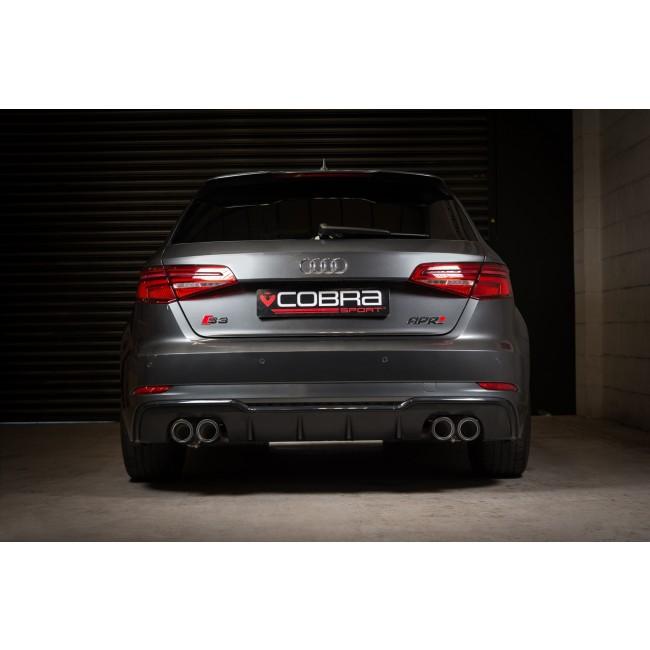 Cobra Sport Audi S3 (8V) 5 Door Sportback (Valved) Turbo Back Performance Exhaust – AU98
