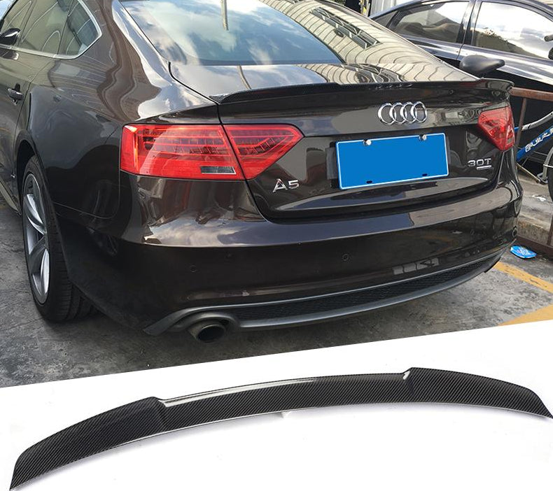 130 - Audi A5 Carbon Fibre Rear Spoiler M4 Style (2009-2016 Models) - Diversion Stores Car Parts And Modificaions