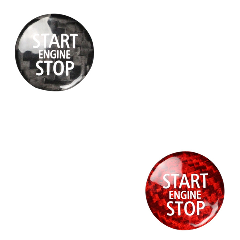 Mini Cooper Carbon Fibre START/STOP Buton