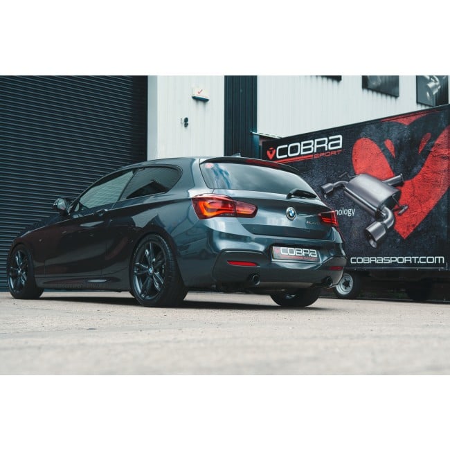 Cobra Sport BMW M140i PPF/Resonator Delete Exhaust – BM109 - Diversion Stores Car Parts And Modificaions