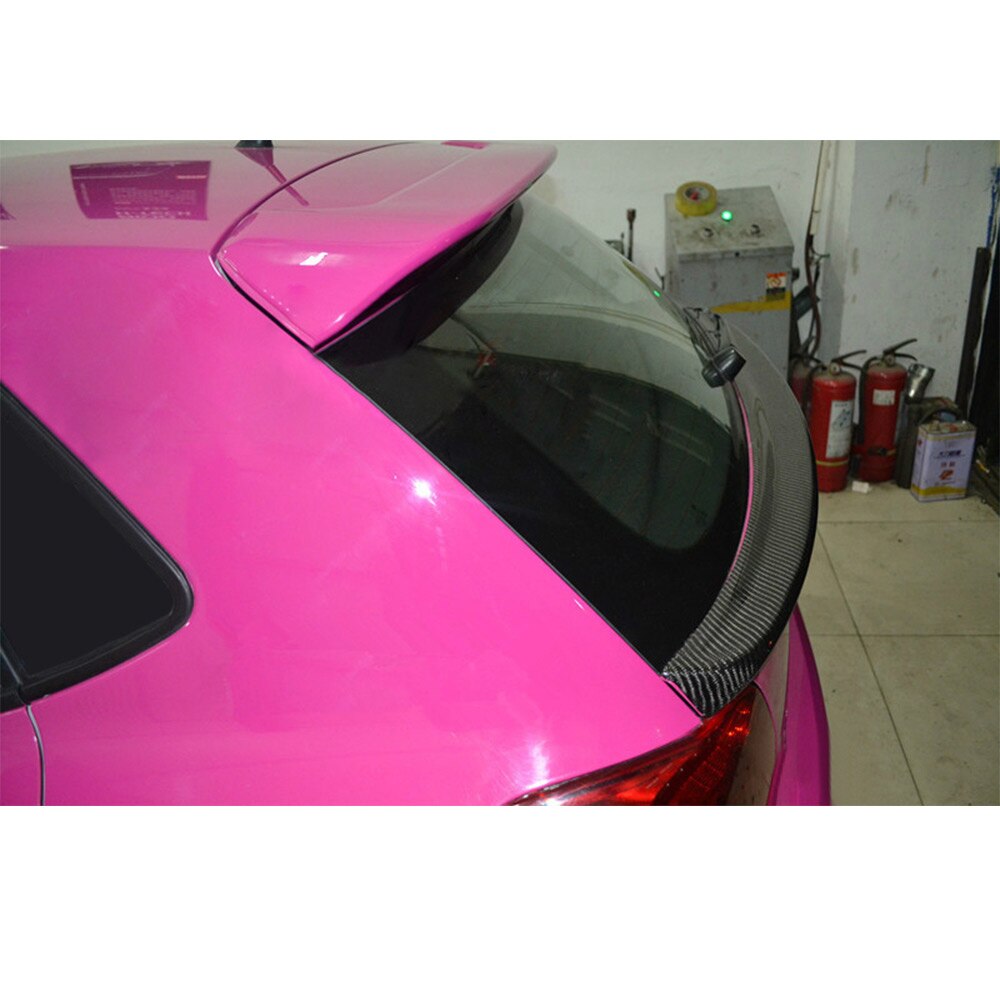 Volkswagen Polo MK5 6R / 6C Carbon Fibre Central Boot Spoiler (2009 - 2017 Models)