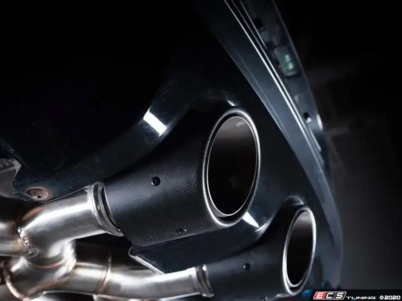 ECS Universal Swivel 4 inch Exhaust Tip (Priced each)