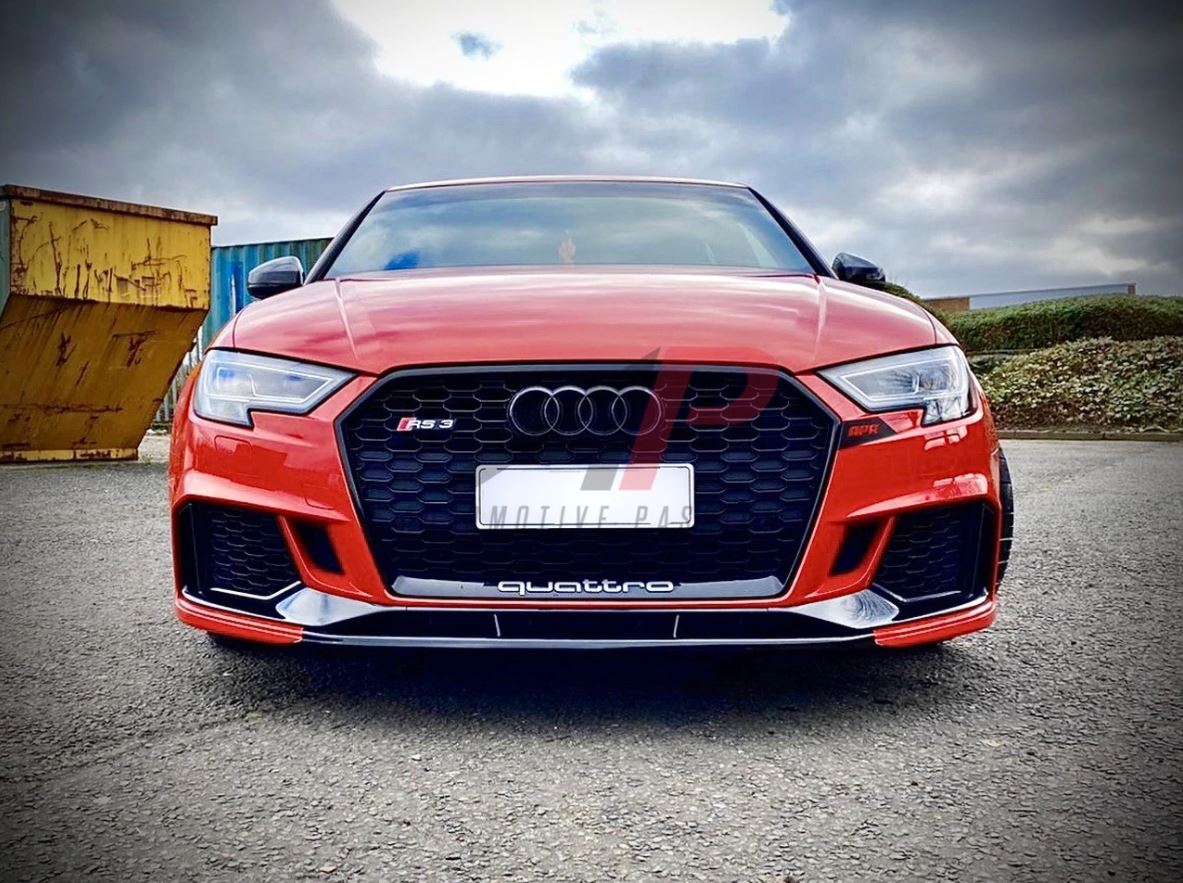 AP Design ABS Front Chin Splitter - RS3 8V FL