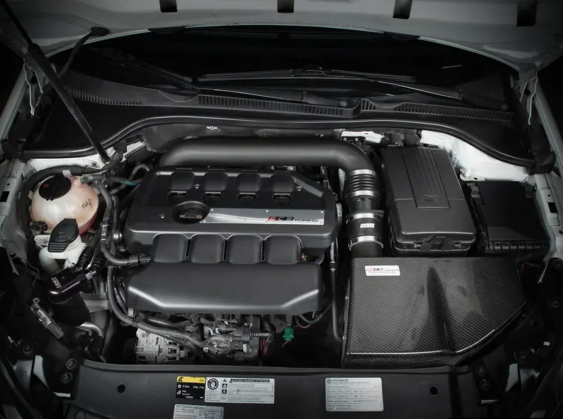 ECS Textured Black Engine Cover - 2.0 TSI Mk6