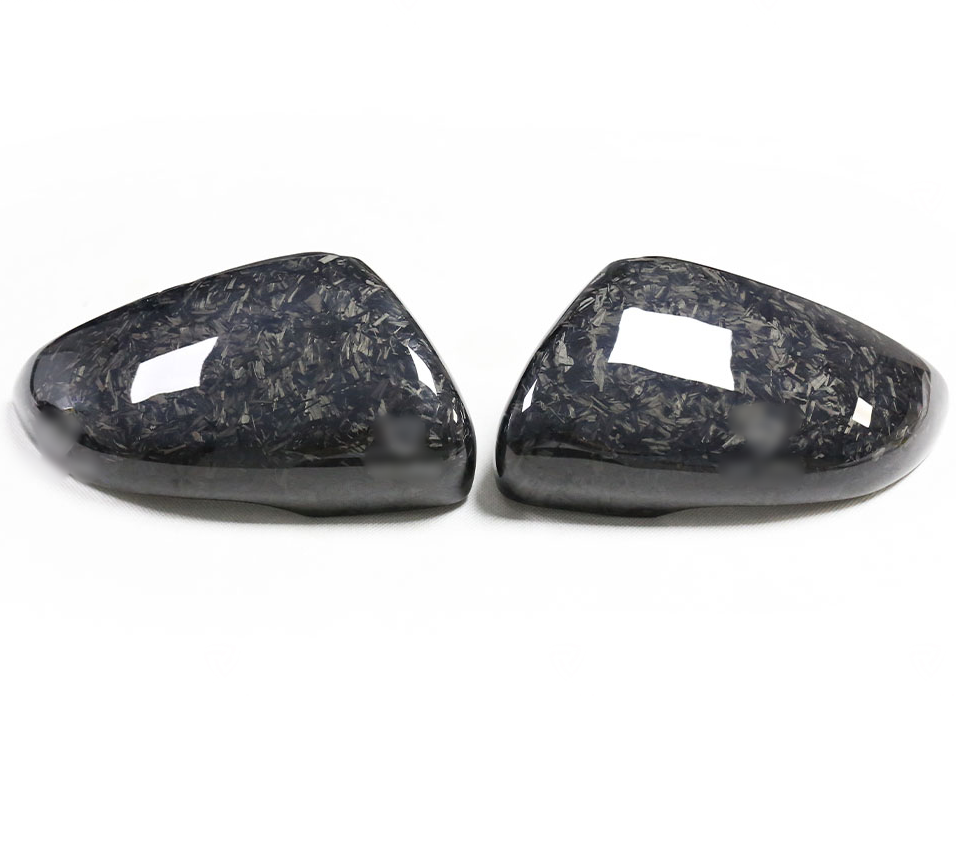 Volkswagen Golf MK6 Genuine Forged Carbon Fibre Wing Replacement Mirror Covers (2009-2013)