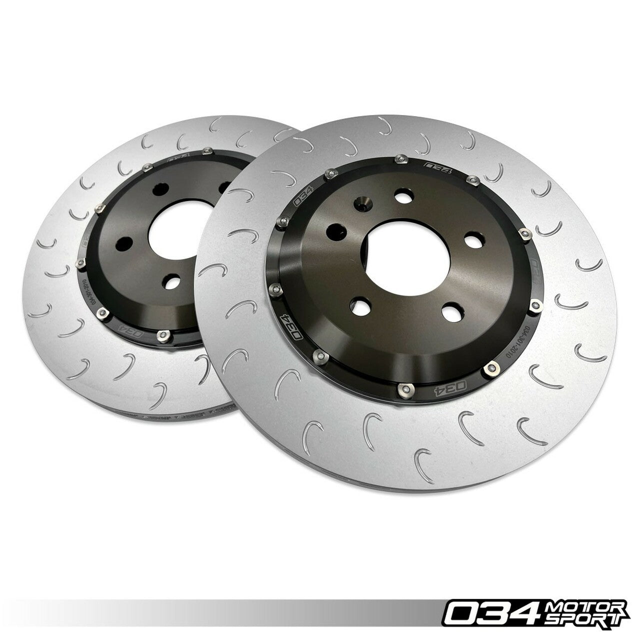 034Motorsport 2-piece Floating Rear Brake Rotor Upgrade Kit - B9/B9.5 RS5/RS4