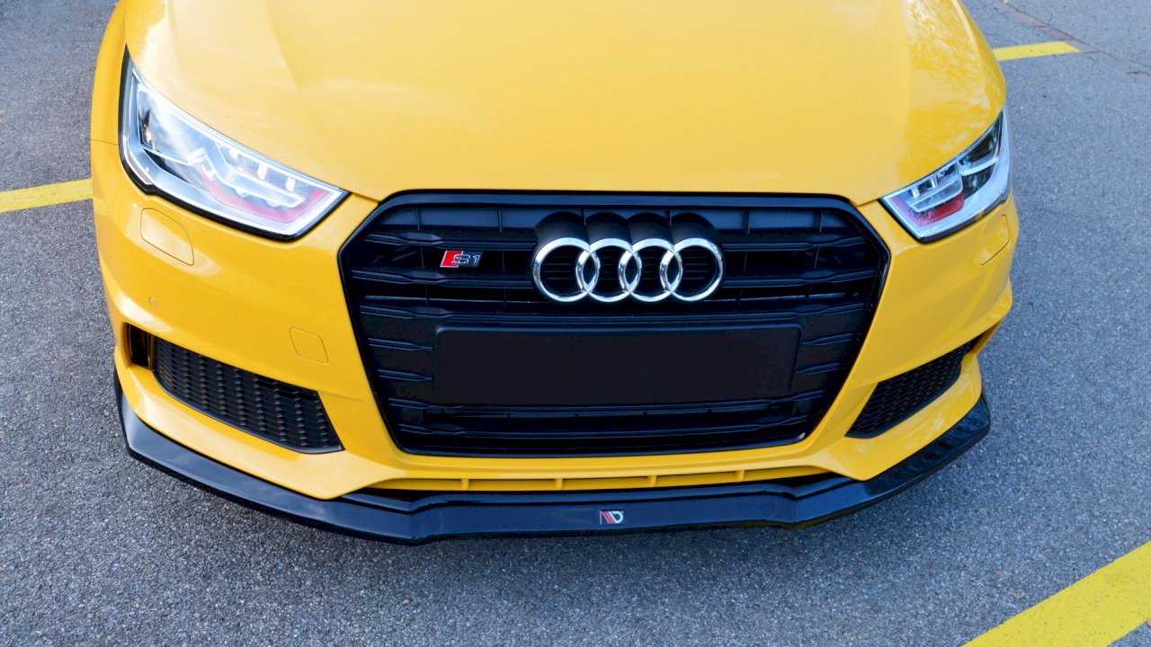 Maxton Design Front Splitter V.1 for Audi S1 MK1 (2014-2018)