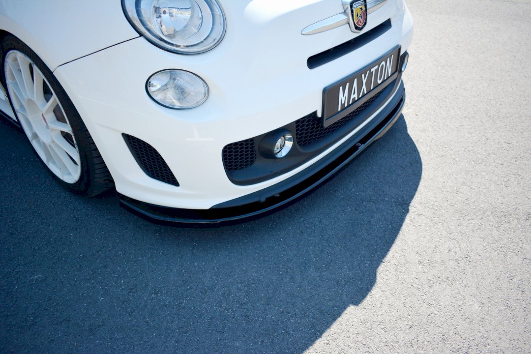 Maxton Design Front Splitter V.2 for Fiat 500 Abarth MK1 (2008-2012)