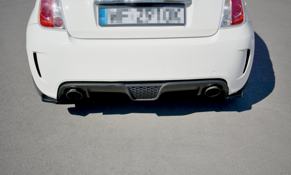 Maxton Design Rear Side Splitters/Spats For Fiat 500 Abarth MK1 (2008-2012)