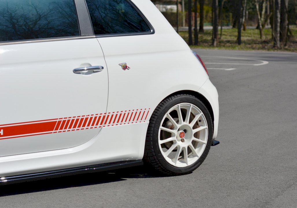 Maxton Design Rear Side Splitters/Spats For Fiat 500 Abarth MK1 (2008-2012)