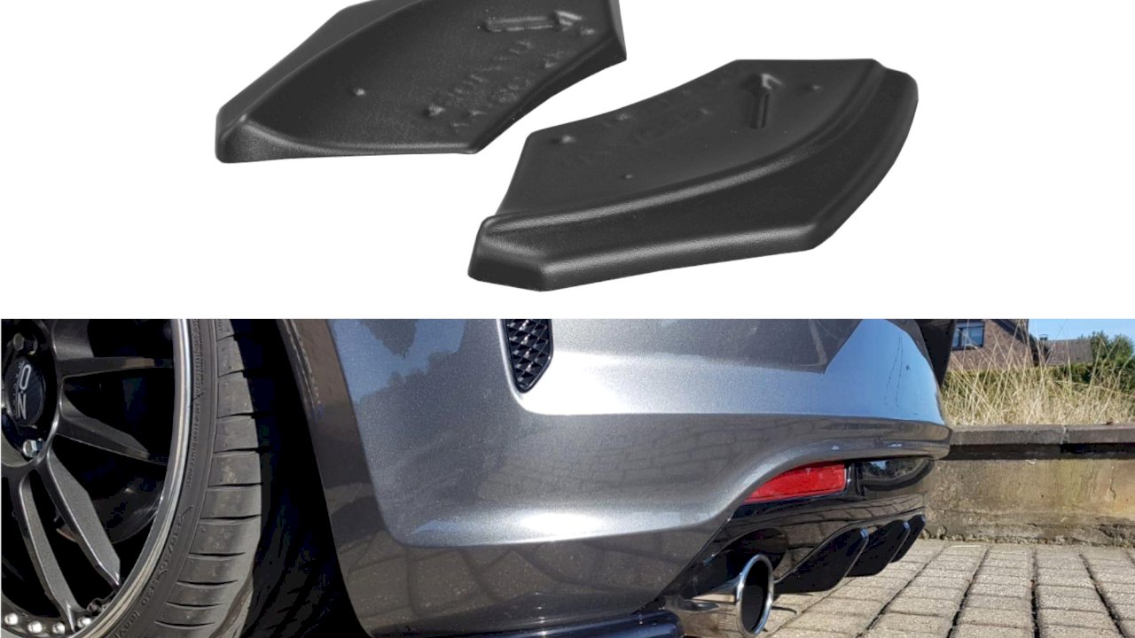 Maxton Design Rear Side Splitters/Spats For Volkswagen Scirocco R MK3.5 (Facelift / 2014-2017)