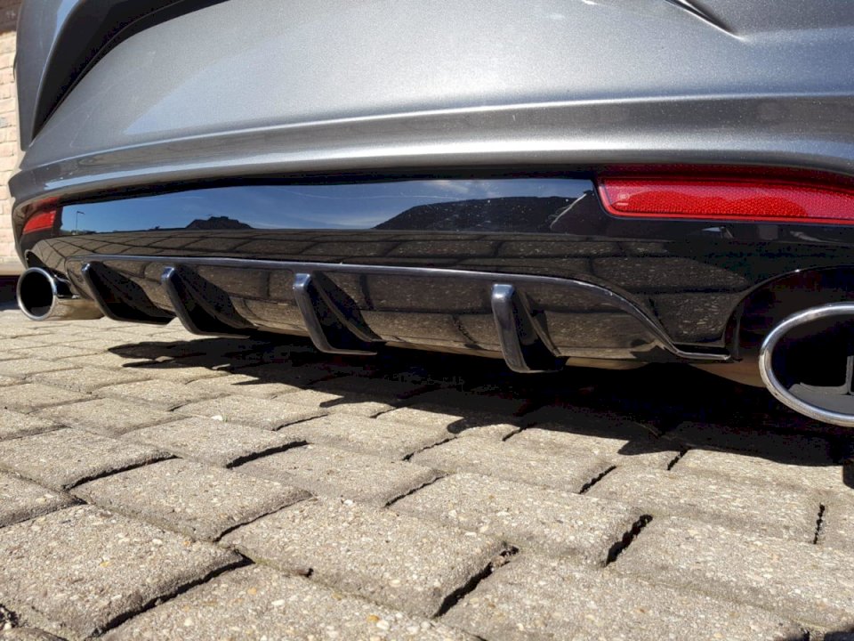 Maxton Design Rear Diffuser For Volkswagen Scirocco R MK3.5 (Facelift / 2014-2017)