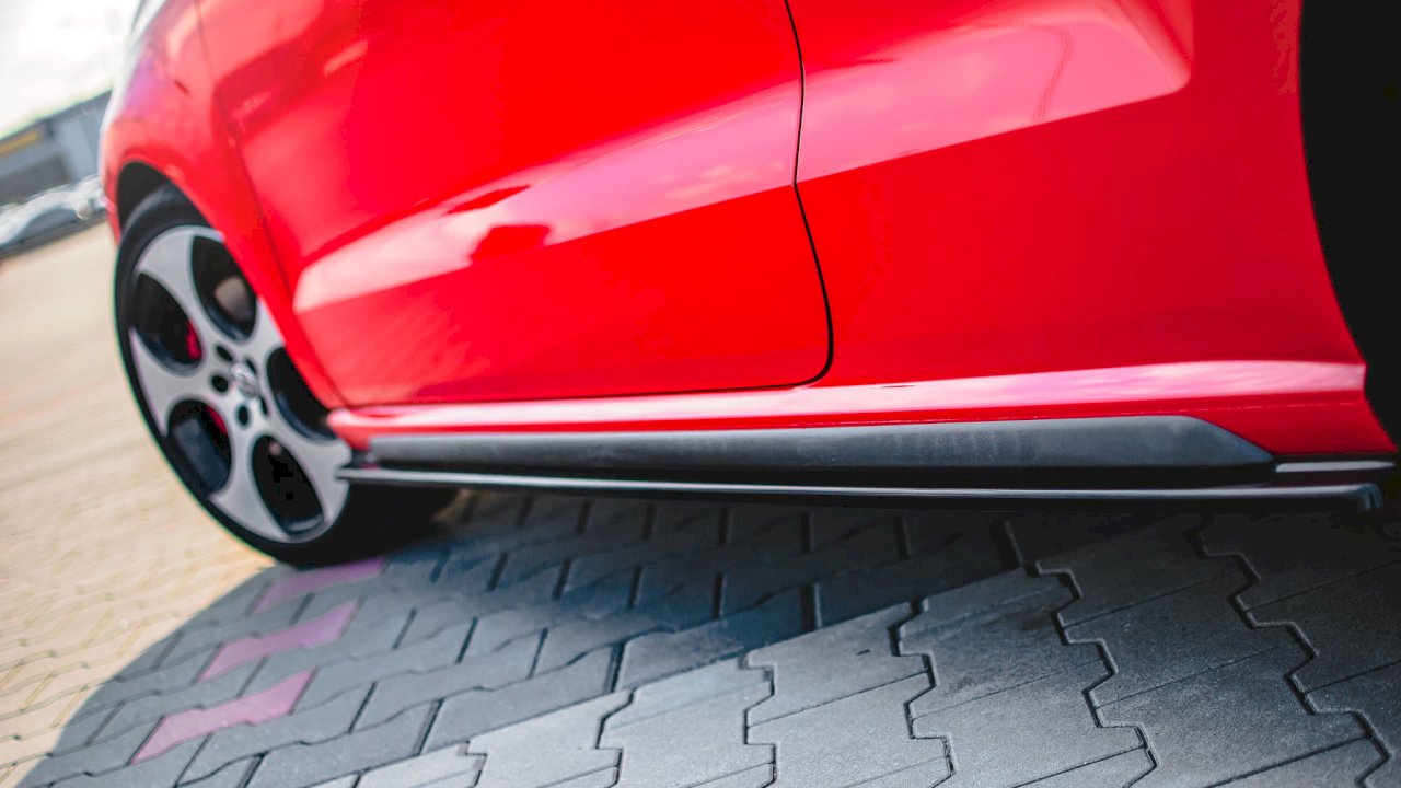 Maxton Design Side Skirts For Volkswagen Polo MK5 6R GTI (2009-2014)