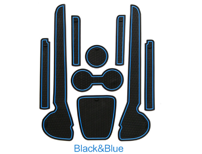 Volkswagen Polo MK5 6R / 6C Rubber Anti-Slip Interior Storage Mats (2009-2017)