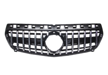 Mercedes Benz A Class W176 Pre-Facelift Linear GT AMG Style Front Grille (2013 - 2015 MK3 Models)