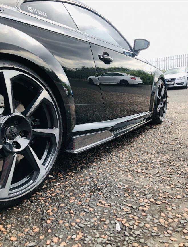AP Design Audi TT 8S Carbon Fibre Side Skirts