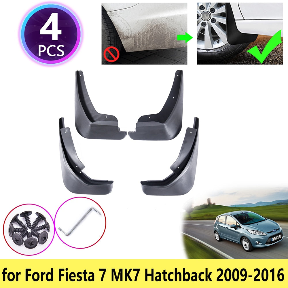 Ford Fiesta Mud Guards - MK7 / MK7.5 (2009-2017)