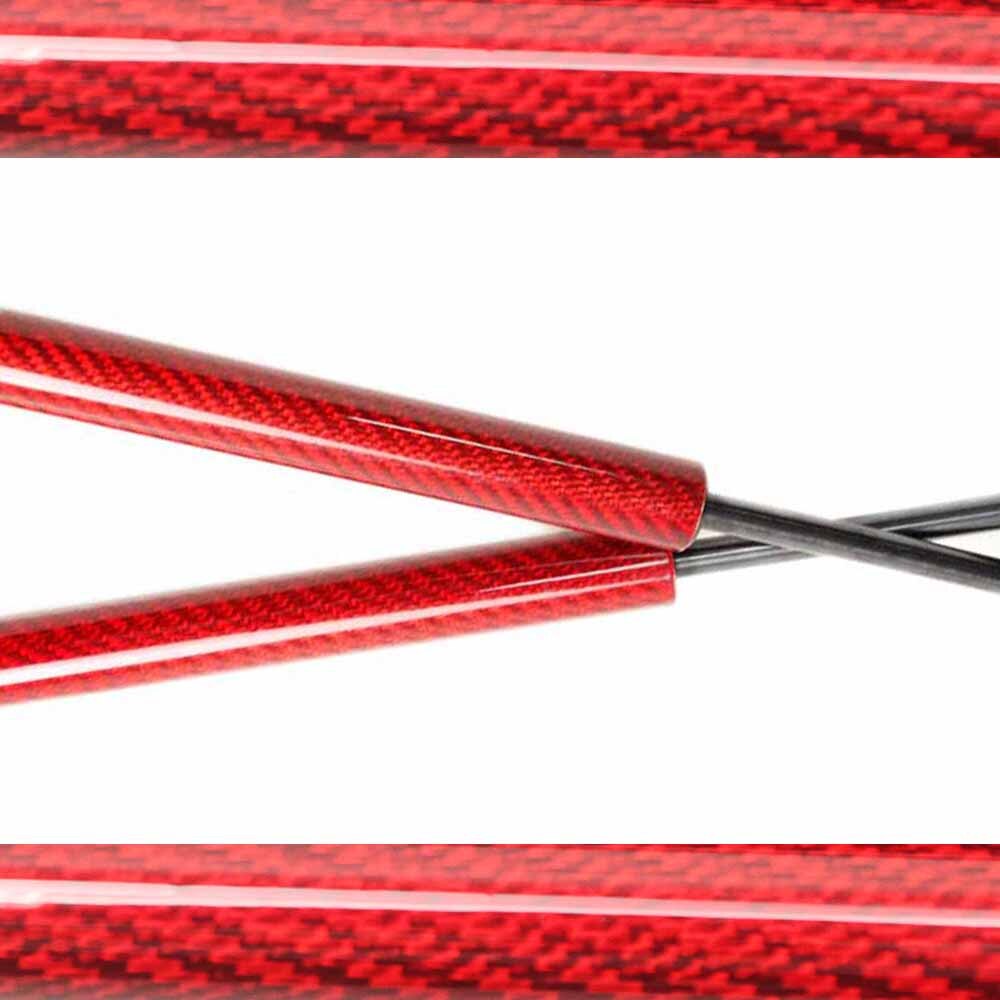 SEAT Leon MK4 KL1 KL8 Black / Carbon Fibre Gas Bonnet Struts (2020+ Models)