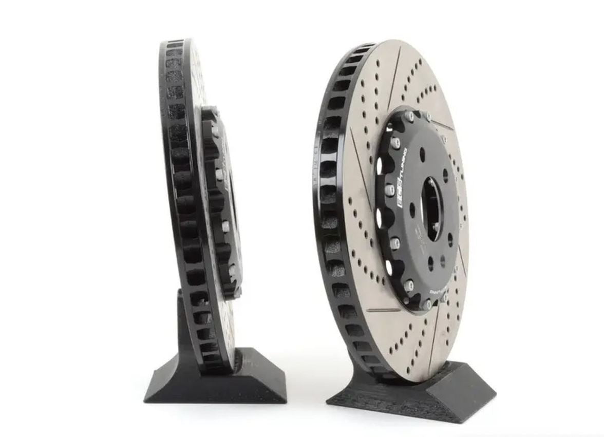 ECS Tuning - 340x30mm Front Cross-Drilled & Slotted 2-Piece Brake Discs