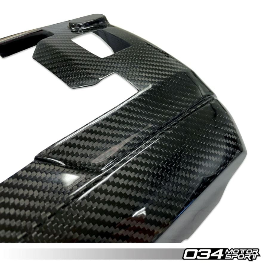 034Motorsport Carbon Fibre Engine Cover - Mk7/Mk7.5 VW Golf, GTI, & Golf R