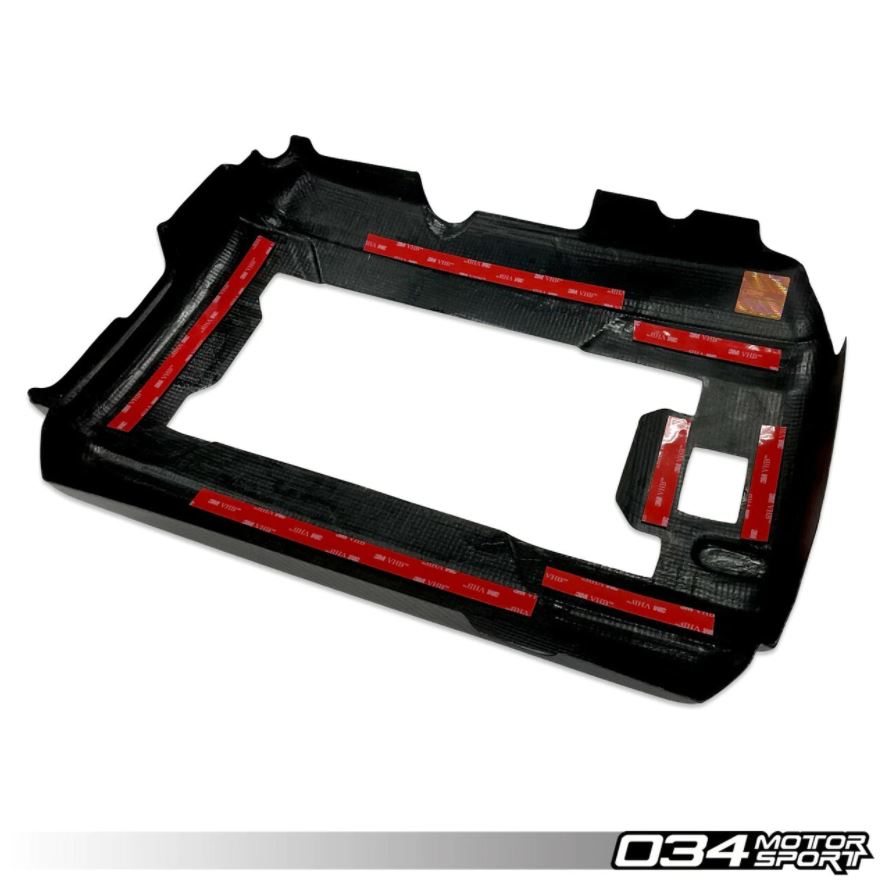 034Motorsport Carbon Fibre Engine Cover - Mk7/Mk7.5 VW Golf, GTI, & Golf R