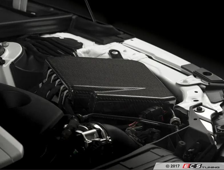 Audi B9 S4/RS4 S5/RS5 Carbon Fiber ECU Cover ECS Tuning
