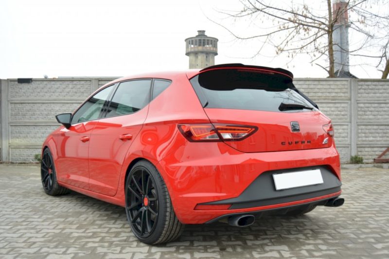 Maxton Design Spoiler Cap Seat Leon Cupra Mk3 Hatchback (2012-2016)