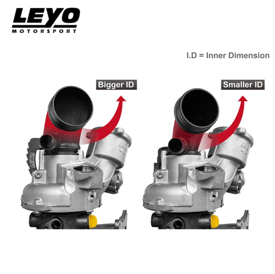 Leyo Motorsport Hi-Flow Turbo Inlet Elbow- EA888 Gen3
