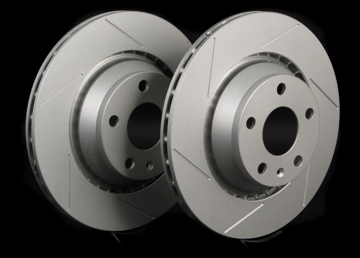 ECS Tuning - Slotted Rear Brake Discs for MQB Cars (310mm)