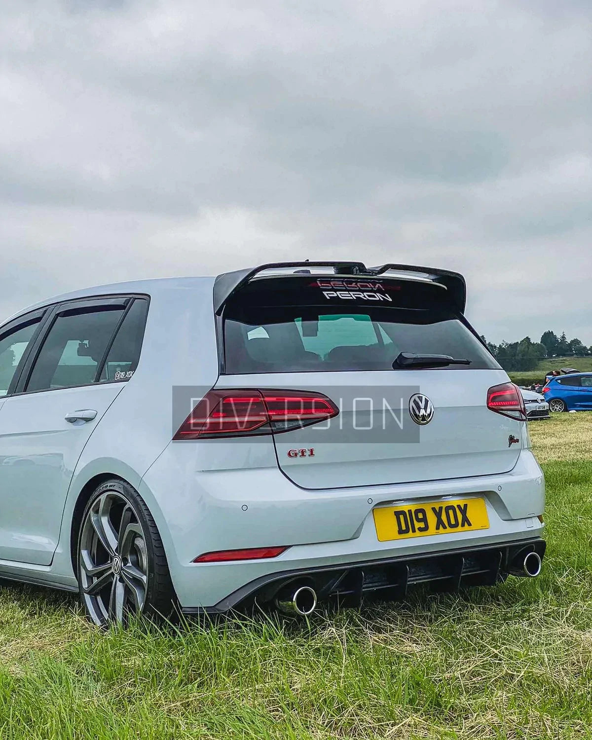 **CLEARANCE** 12 - Volkswagen Golf MK7/7.5 GTI / R / R Line / GTD Oettinger Style Gloss Black Spoiler (2013 - 2020 Models) *SCRATCHES & DEFECTS*