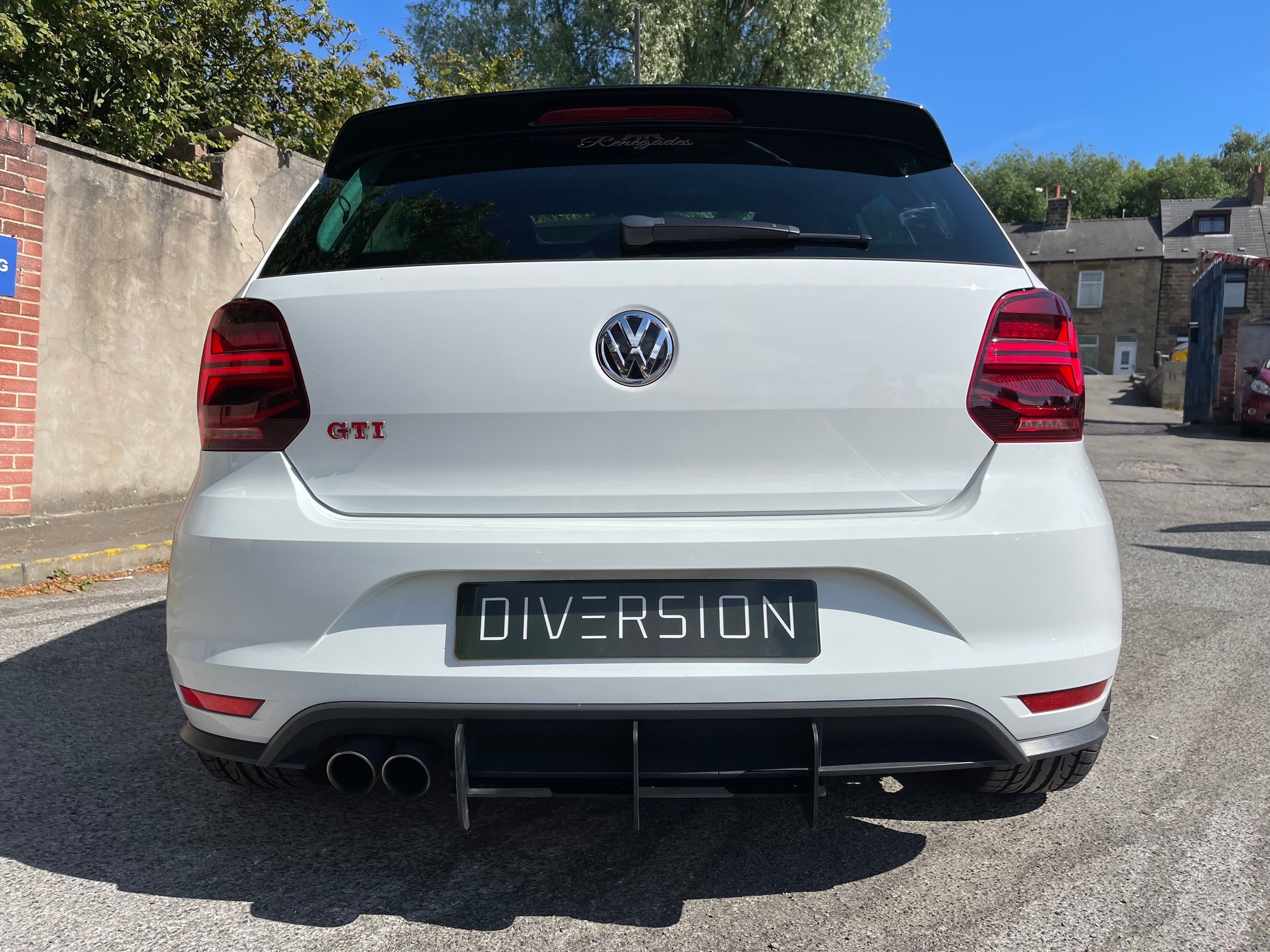 DIVERSION Volkswagen Polo 6C GTI Rear Diffuser MK5 (2014 - 2017)