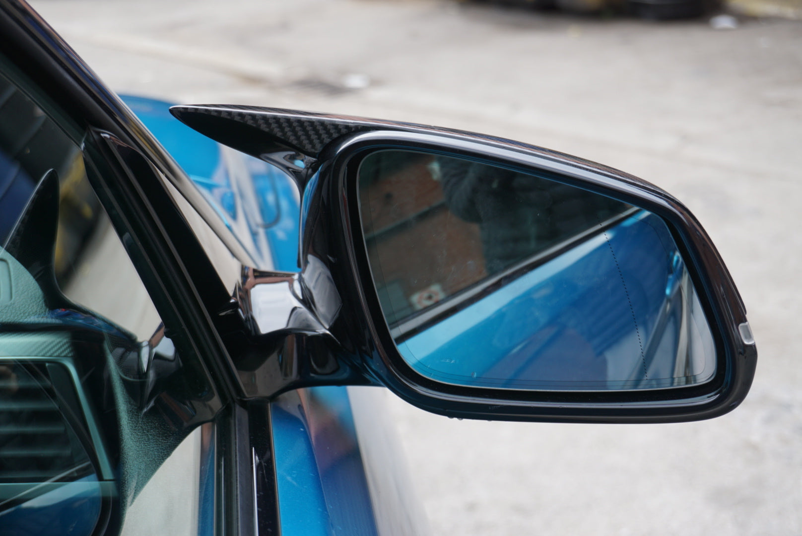 BMW 4 Series Carbon Fibre Replacement Mirror Covers (2014 - 2020)