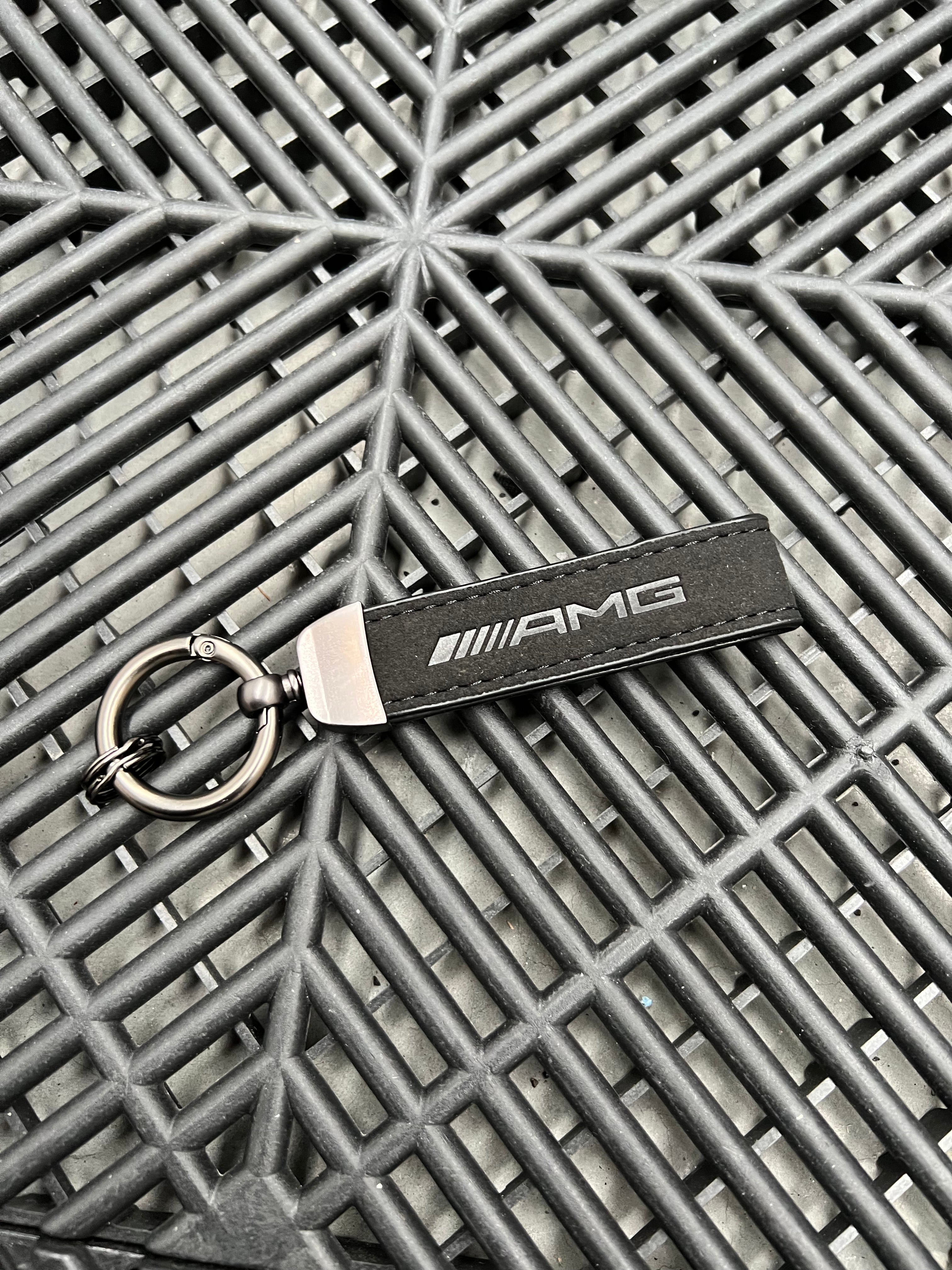 Mercedes AMG Alcantara Keyring (Multiple Colours)