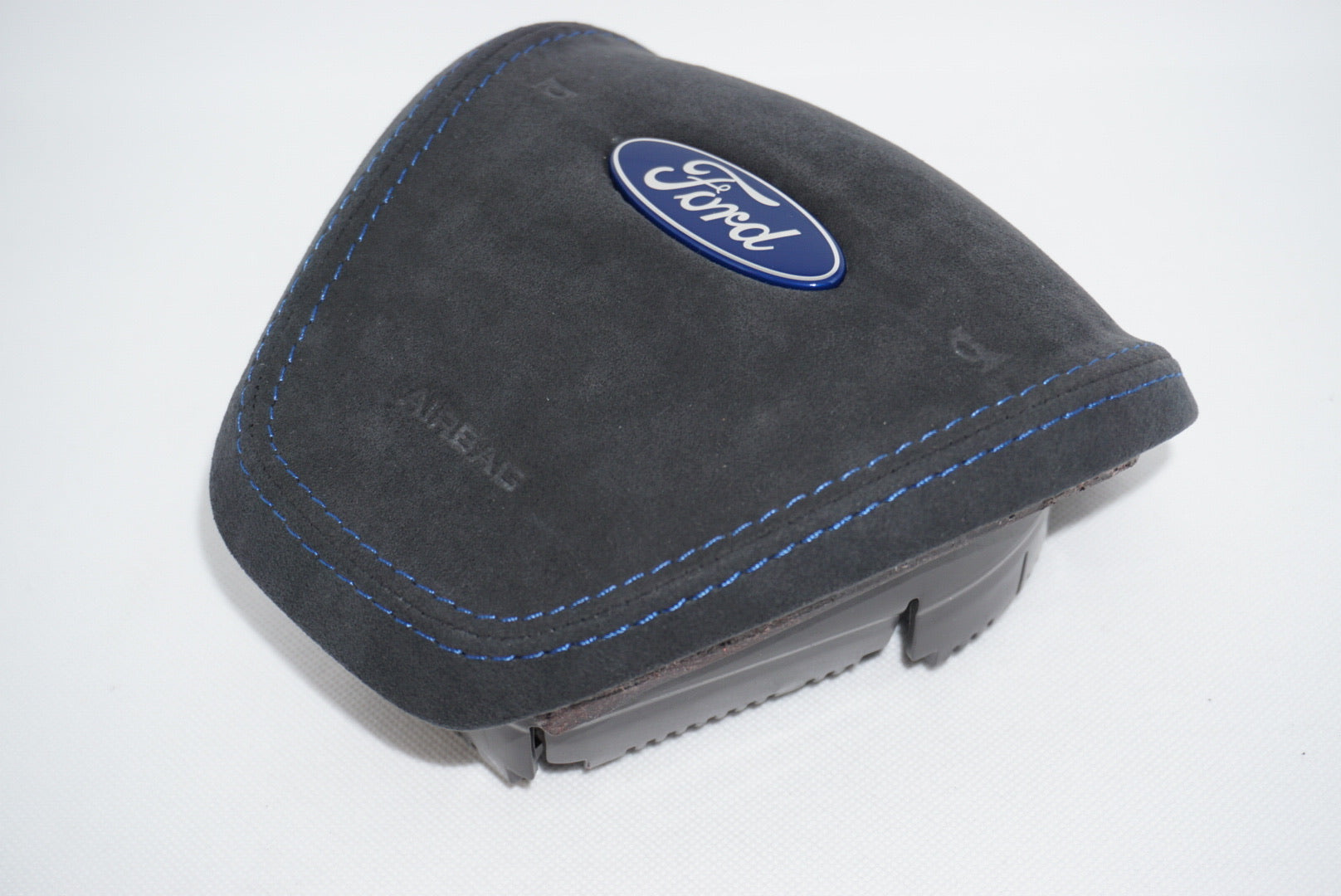 Ford Fiesta MK7 / MK7.5 Premium Alcantara Stitched Steering Wheel Airbag Cover (DIVERSION)