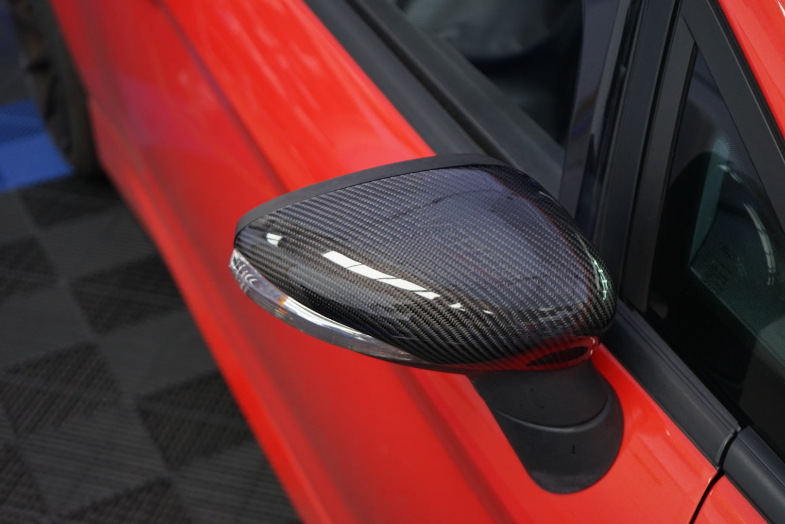 Ford Fiesta MK7/7.5 Genuine Carbon Fibre Wing Mirror Replacement Covers (Carbon Replacement)