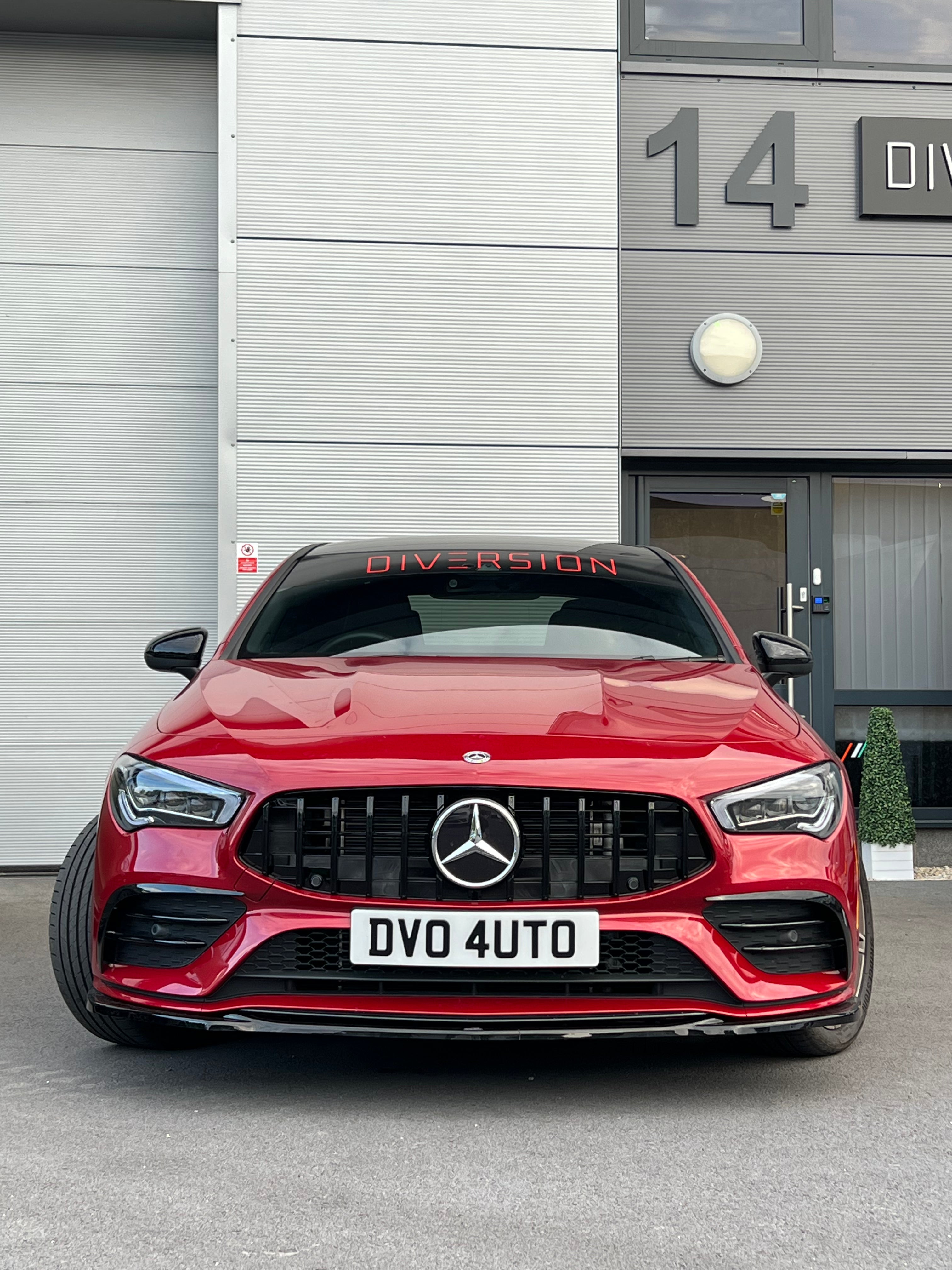 DAS Automotive - Mercedes Benz CLA Class Replacement Front GT Grille Gloss Black (2018+ Models C118)
