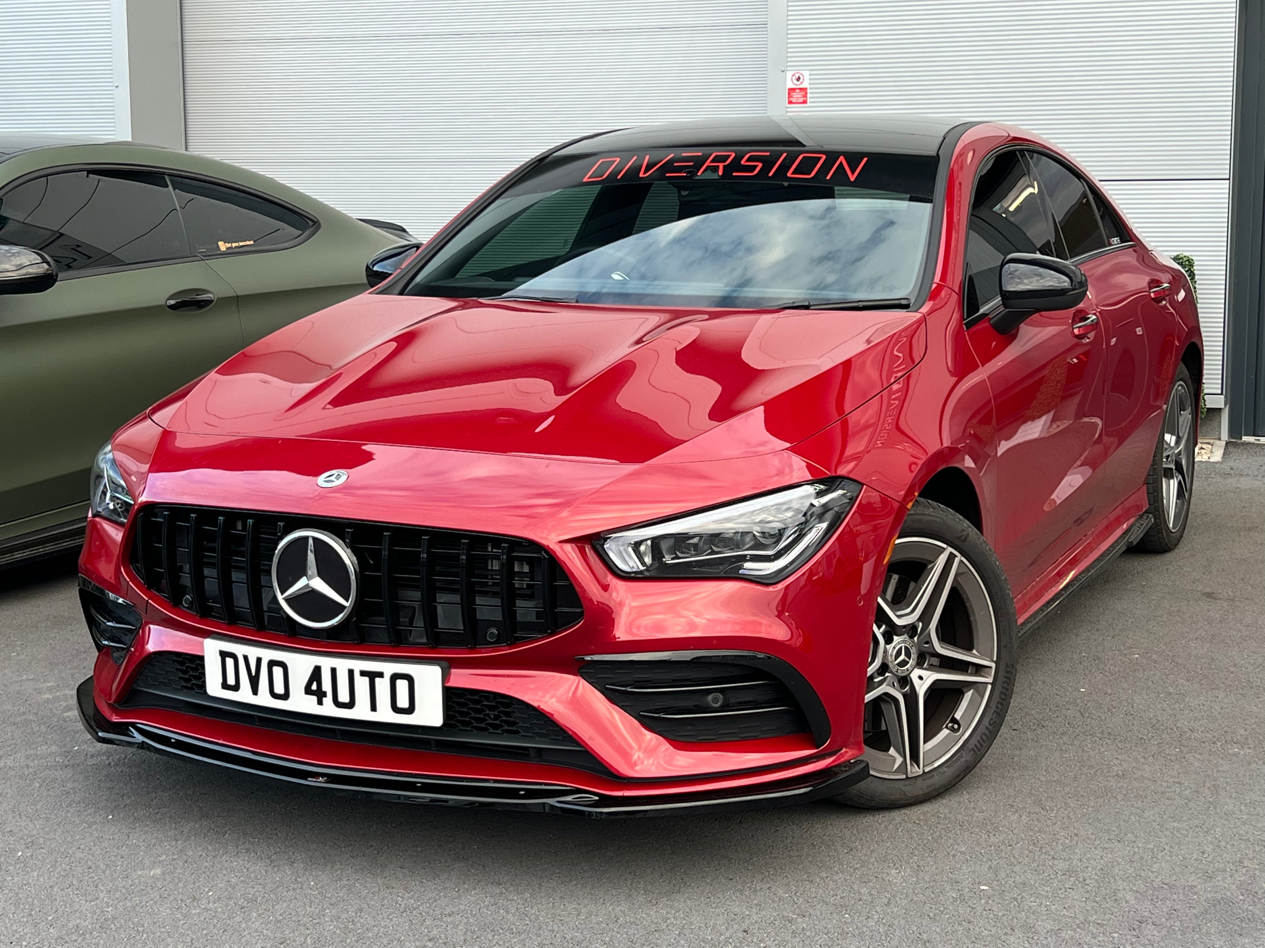 DAS Automotive - Mercedes Benz CLA Class Replacement Front GT Grille Gloss Black (2018+ Models C118)