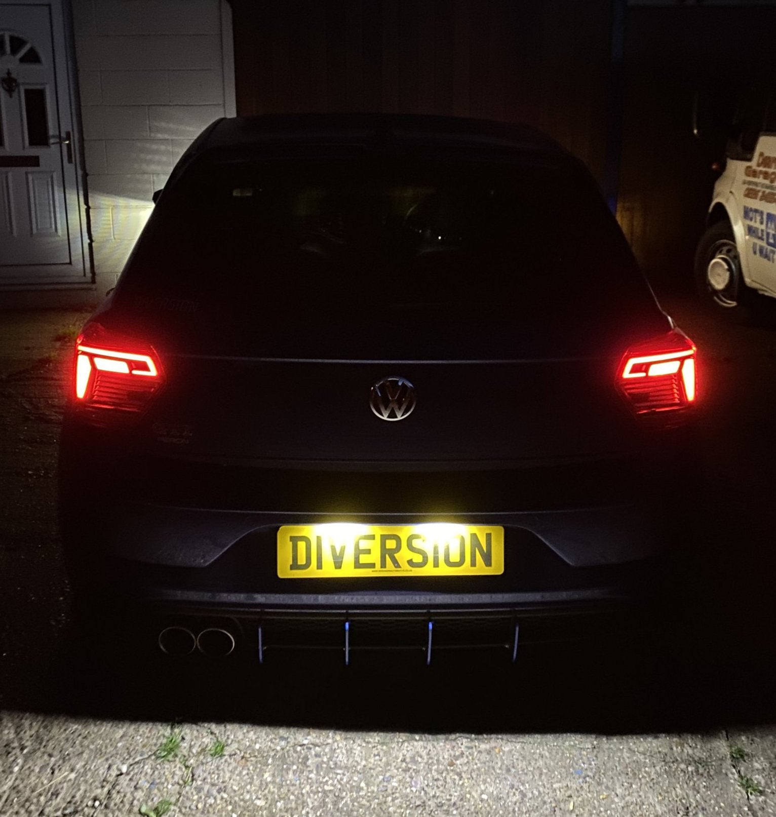Volkswagen Polo AW MK6 LED Number Plate Units Pair (2018+ / Error Code Free)