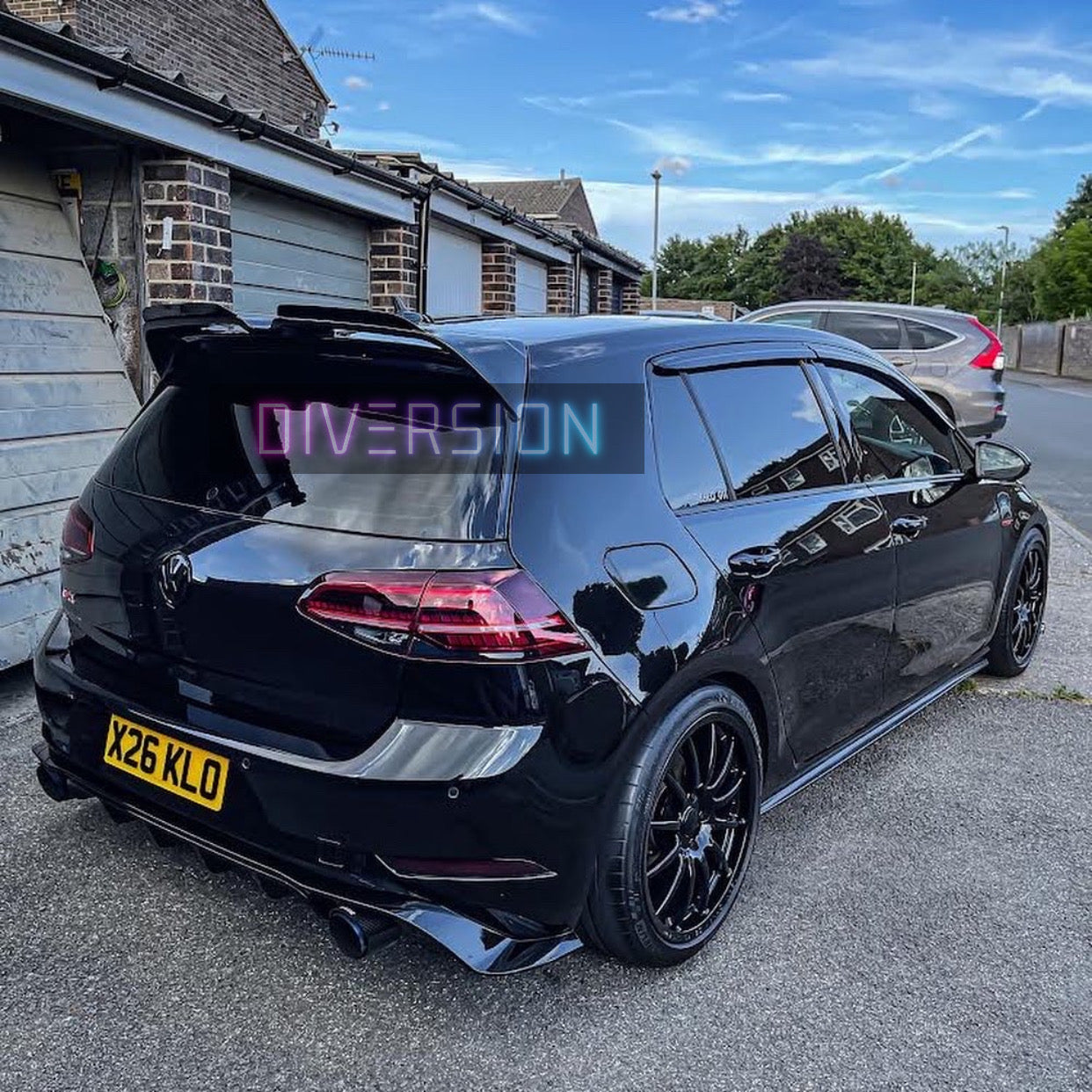 Volkswagen Golf MK7 / MK7.5 GTI / R / GTD / R Line Oettinger Spoiler Extension Winglets (2013 - 2020 Models)